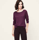 Thumbnail for your product : LOFT Back Button Pullover