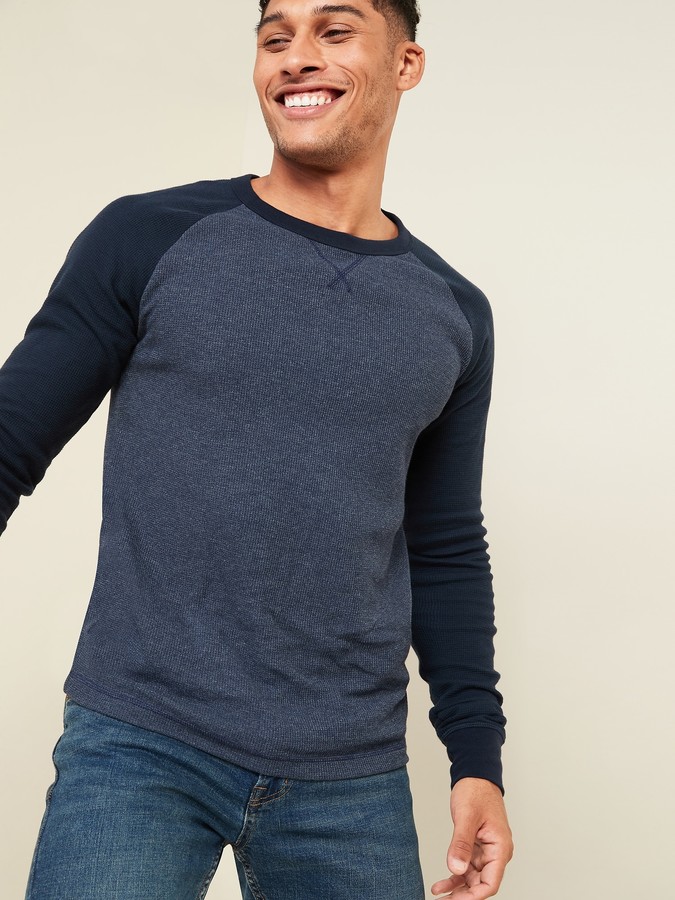 old navy thermal shirts mens