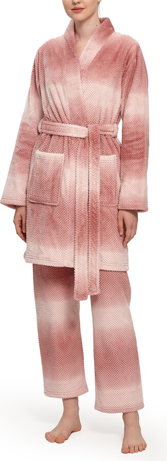 Berkshire Homewear Women’s Ombre Honeycomb Texture Lounge Set