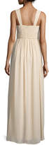 Thumbnail for your product : Donna Morgan Sleeveless Ruched Chiffon Gown