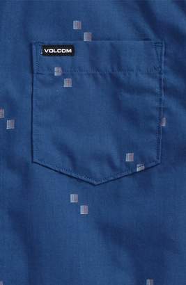 Volcom Floyd Geo Pattern Woven Shirt