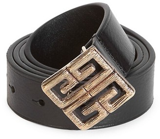 Givenchy Five-Notch Leather Belt