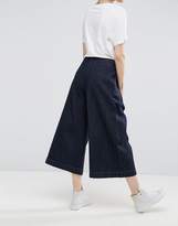 Thumbnail for your product : ASOS Wide Leg Jean In Indigo Wash