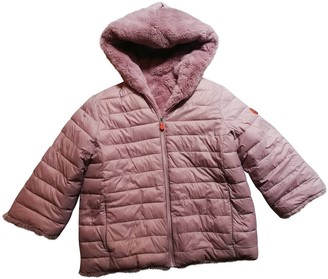 Save The Duck Pink Faux fur Jacket for Women