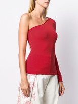 Thumbnail for your product : Stella McCartney One-Shoulder Knitted Top