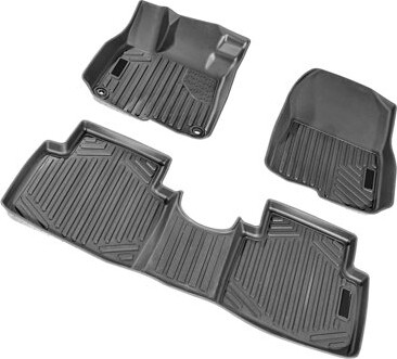 VEVOR Automotive Floor Mats Fits for Honda CR-V (Hybrid Models) 2017-2022 3 pcs