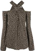 Thumbnail for your product : MICHAEL Michael Kors leopard print blouse