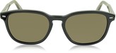 Thumbnail for your product : Ermenegildo Zegna EZ0005 01M Black & Brown Polarized Acetate Men's Sunglasses