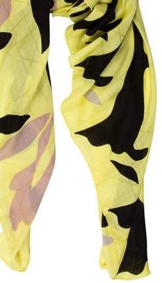 Christian Dior Abstract Printed Scarf