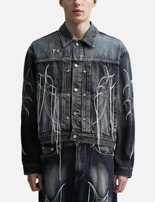 ジャケット・アウター TC Tribal Tree Jacket 3 THUG CLUB - Tribal Tree Denim Jacket | HBX - Globally