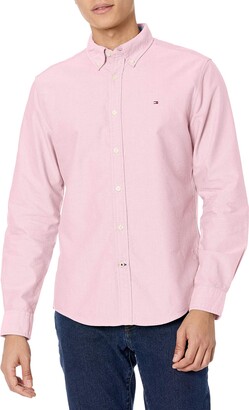 pink tommy hilfiger shirt
