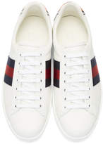 Thumbnail for your product : Gucci White Tiger Ace Sneakers