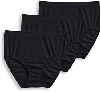 Jockey Women's 3-Pk. Seamfree Breathe Knit Brief Underwear 1681 - ShopStyle  Panties