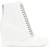 Thumbnail for your product : Casadei concealed wedge sneakers
