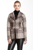 Thumbnail for your product : Jessica Simpson Shawl Collar Tweed Coat