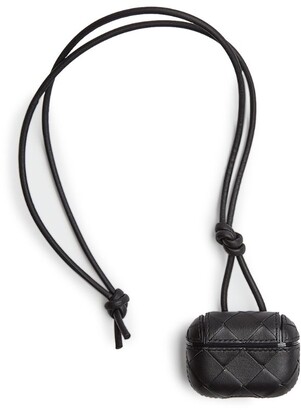 Bottega Veneta Leather Intrecciato Airpods Pro Case - ShopStyle Bags