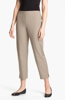Thumbnail for your product : Eileen Fisher Organic Stretch Cotton Twill Ankle Pants