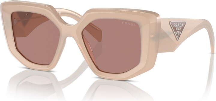 Prada Women's Geometric Sunglasses Pr 14ZS