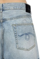 Thumbnail for your product : R 13 Crossover Cotton Denim Shorts