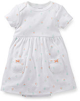 Thumbnail for your product : Carter's Carter ́s 3-12 Months Cardigan & Printed Dress Set