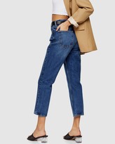 Thumbnail for your product : Topshop Women's Blue Crop - Editor Jeans - Size W26/L34 at The Iconic