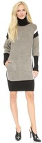 Thumbnail for your product : Faith Connexion Mixed Knit Sweater Dress