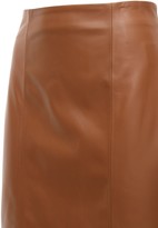 Thumbnail for your product : THE AL Ilde Leather Mini Skirt