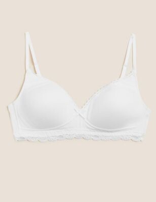 Marks and Spencer Women's Sumptuously Soft Non Wired Padded Full Cup  T-Shirt Bra - ShopStyle