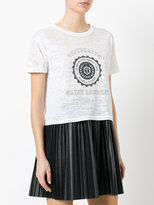 Thumbnail for your product : Saint Laurent Université fitted ringer T-shirt