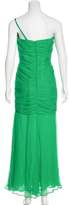 Thumbnail for your product : Oscar de la Renta Silk One-Shoulder Gown