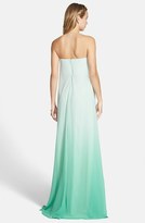 Thumbnail for your product : Erin Fetherston ERIN 'Daria' Ombré Chiffon A-Line Gown