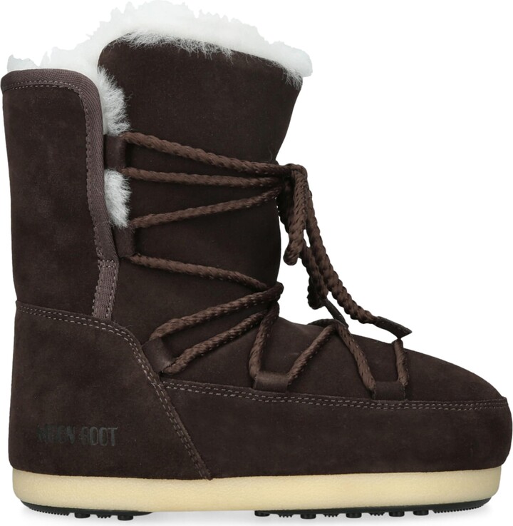 Moon Boot Suede Evx Ankle Boots