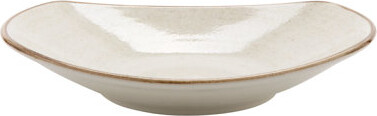 G.E.T. High-Strength Porcelain Pasta Bowl 34 Ounce Beige (Set of 12)