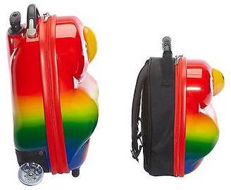Trendy Kid TrendyKid Travel Buddies Popo Parrot Roller and Backpack Luggage Set - Multicolored