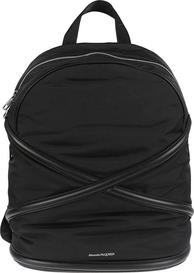 Alexander McQueen Logo Strap Top Zip Backpack ShopStyle