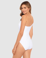 Thumbnail for your product : Miraclesuit Women's White One-Piece Swimsuit - Jena One Shoulder Shaping Swimsuit - Size One Size, 8 at The Iconic