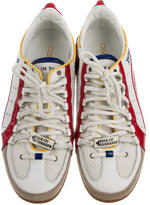 Thumbnail for your product : DSQUARED2 Leather Low-Top Sneakers