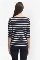 Thumbnail for your product : French Connection Tim Tim 3/4 Sleeve Striped Top