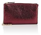 Thumbnail for your product : Barneys New York WOMEN'S HANNAH METALLIC LEATHER CROSSBODY BAG - RED
