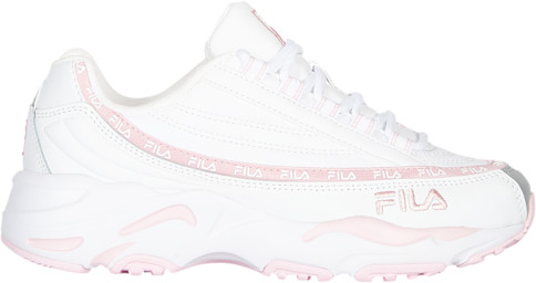 fila white and pink shoes