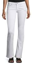 Thumbnail for your product : Rag & Bone JEAN Low-Rise Boot-Cut Jeans, Bright White