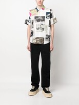 Thumbnail for your product : Pop Trading Company Photo-Print Cotton Shirt