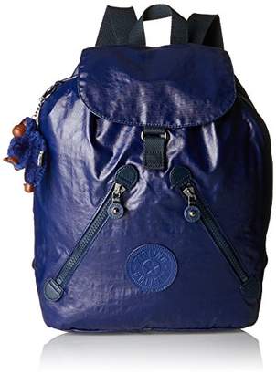 Kipling Fundamental, Women’s Backpack, Blau (Lacquer Indigo), 42x42x16.5 cm (B x H T)