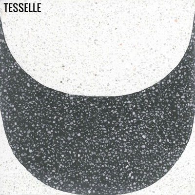 Tesselle Copacabana 8" x 8" Cement Patterned/Concrete Look Wall & Floor Tile