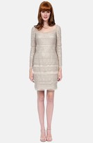 Thumbnail for your product : Kay Unger Crochet Lace Sheath Dress
