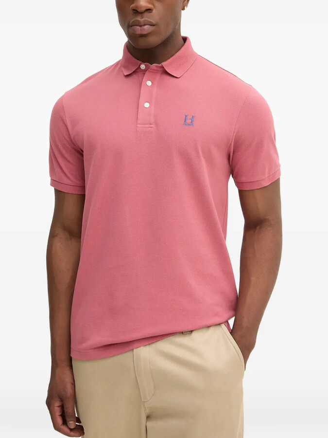 Hackett Logo-Embroidered Polo Shirt