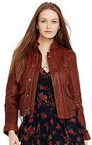 Thumbnail for your product : Polo Ralph Lauren Leather Moto Jacket