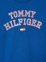 Thumbnail for your product : Tommy Hilfiger Junior logo print T-shirt