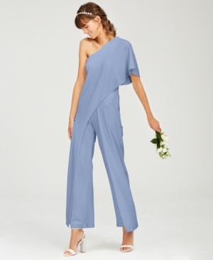 adrianna papell colorblock jumpsuit