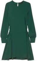 Thumbnail for your product : Theory Lace-up Crepe Midi Dress